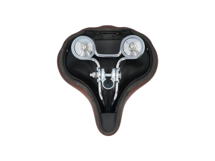 Dresco Urban XL Bicycle Saddle 90° Seat Angle Brown