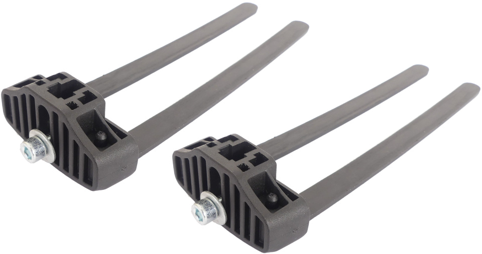 Edge Flexmount Ringslot Bevestigingsset Zwart 2 delig afbeelding