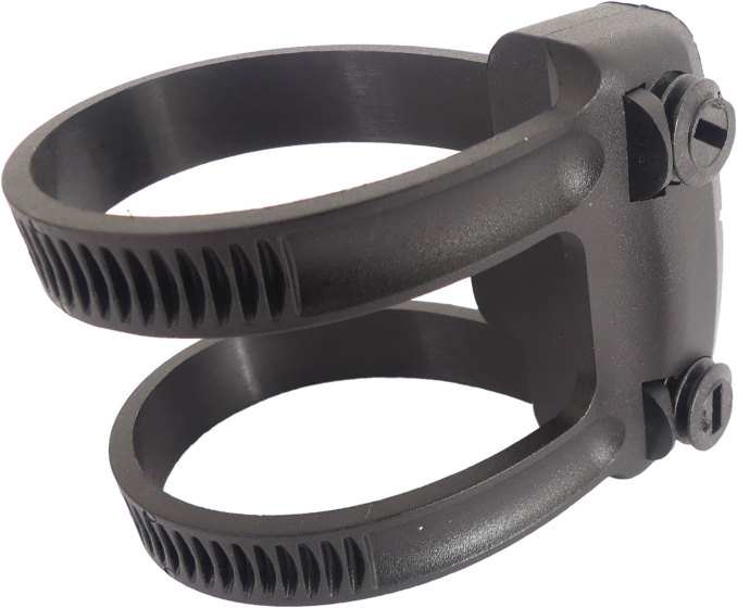 Edge Flexmount Ringslot Bevestigingsset Zwart 2-delig