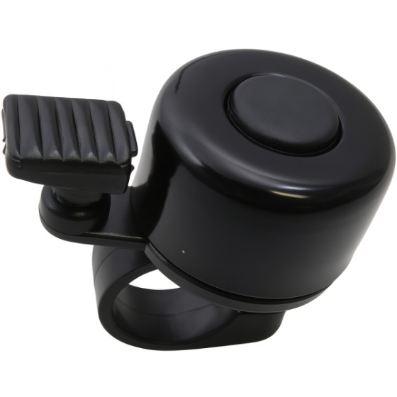 Edge mini fietsbel Ø 35 mm klemdiameter Ø 21 25 mm zwart