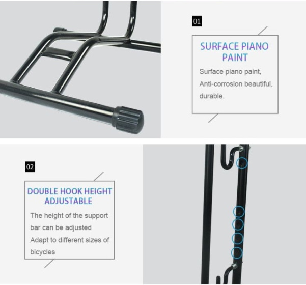Edge Storage Stand L-Stand For 1 Bike Black
