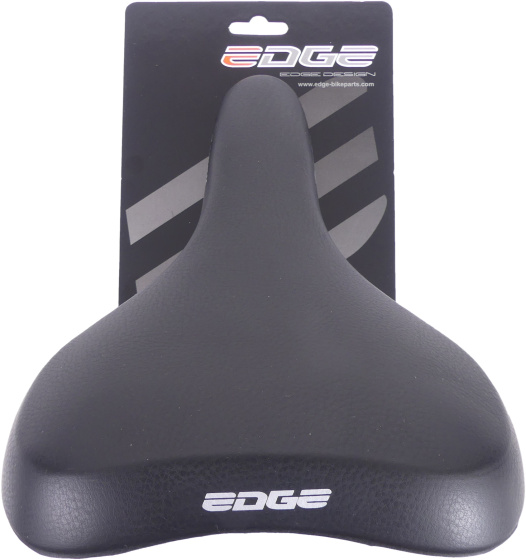 Edge Towny Bike Saddle with Memory Foam Black