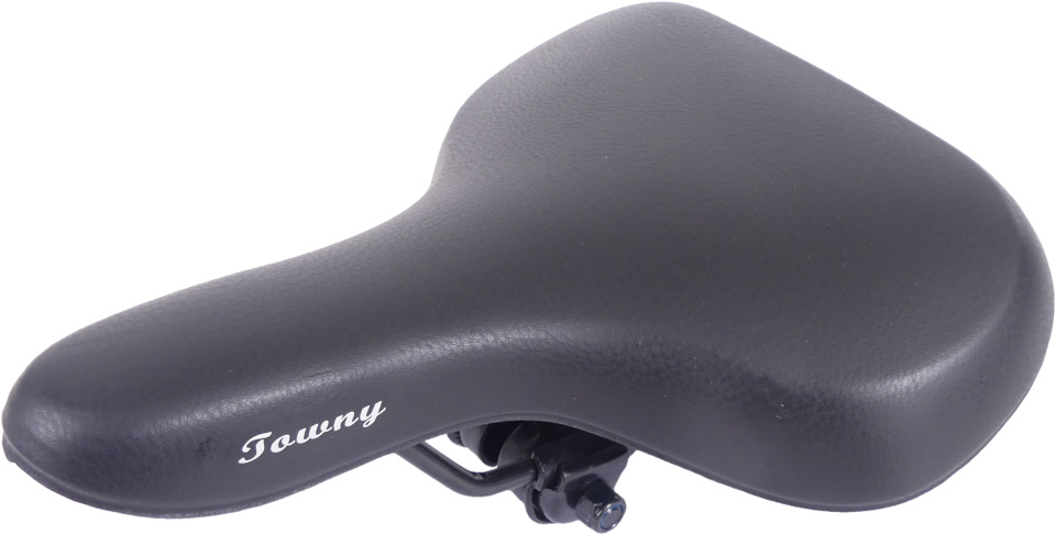 Edge Towny Bike Saddle with Memory Foam Black
