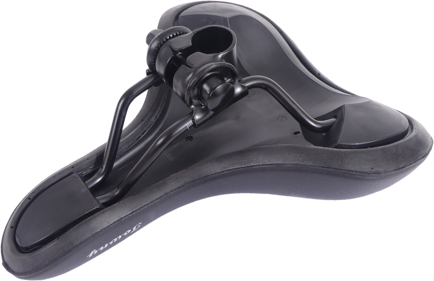 Edge Towny Bike Saddle with Memory Foam Black
