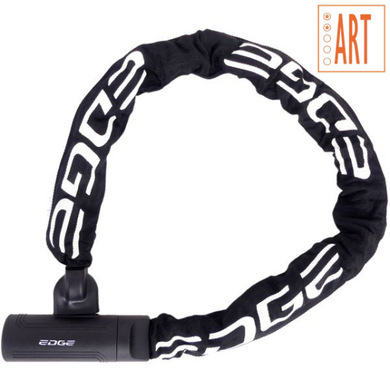 Edge Varno ART 2 Kettingslot 100 cm Gehard Staal Zwart afbeelding