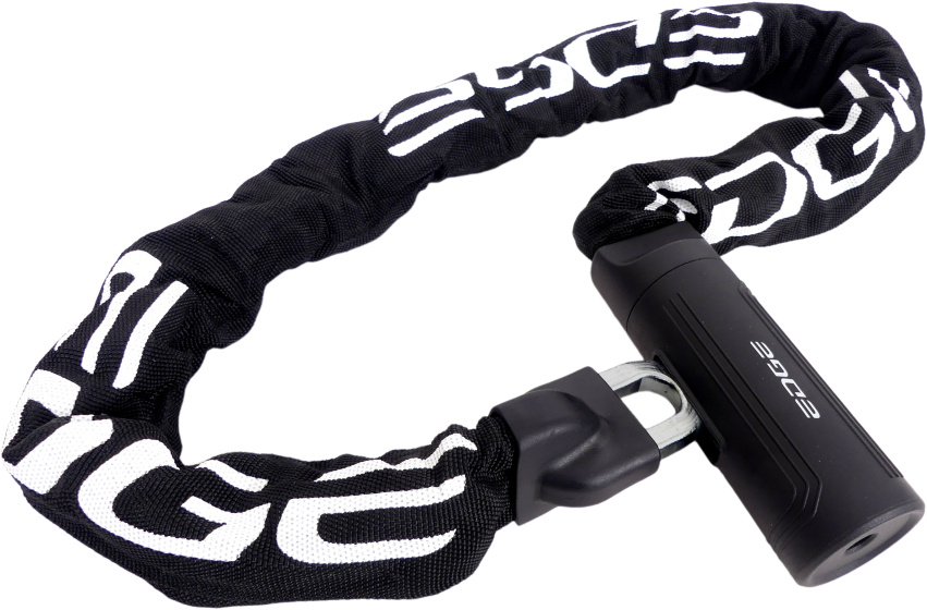 Edge Varno ART 2 Kettenschloss 100 cm gehärteter Stahl Schwarz