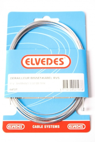 Elvedes Shimano Schaltwerk Innenzug Edelstahl 3,00 Meter