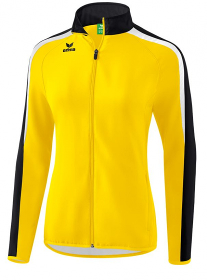 presentatiejack Liga 2.0 dames polyester geel/zwart maat 46