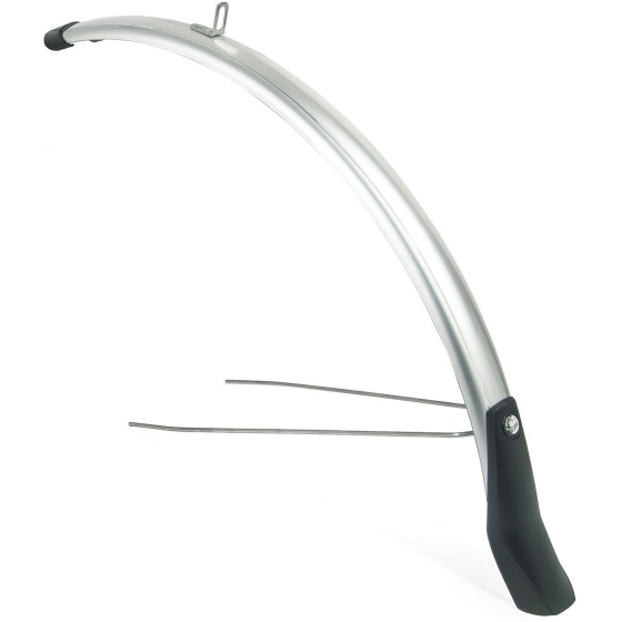 Eurofender Snello Front fender PVC 28 Inch 51 mm Silver