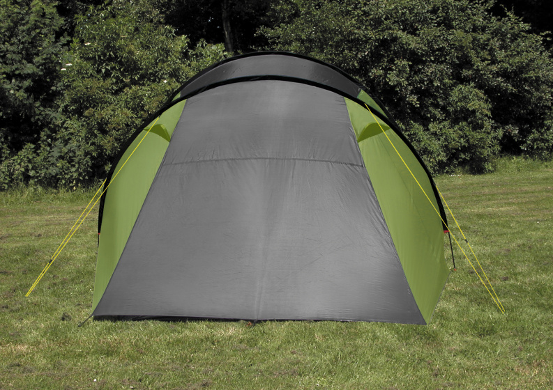 Eurotrail familietent Montana 6-persoons 640 cm groen/grijs