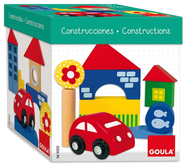Goula stapelblokken hout 26-delig