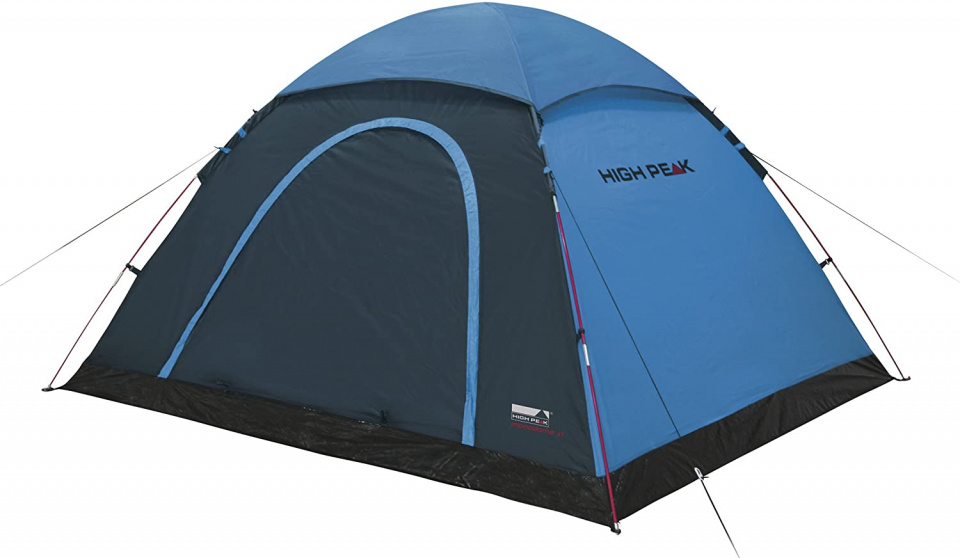 High Peak koepeltent Monodome XL 4-persoons 240 x 210 cm blauw