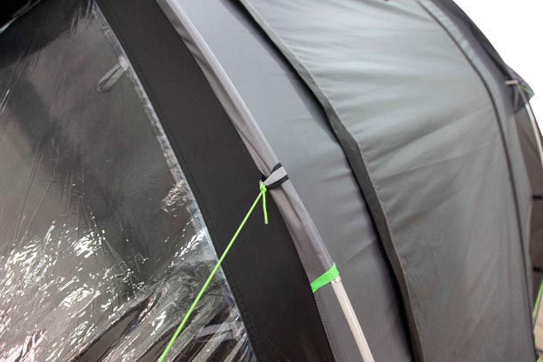 High Peak Paros 5.0 Family tent 5-person 480 x 300 cm Dark gray