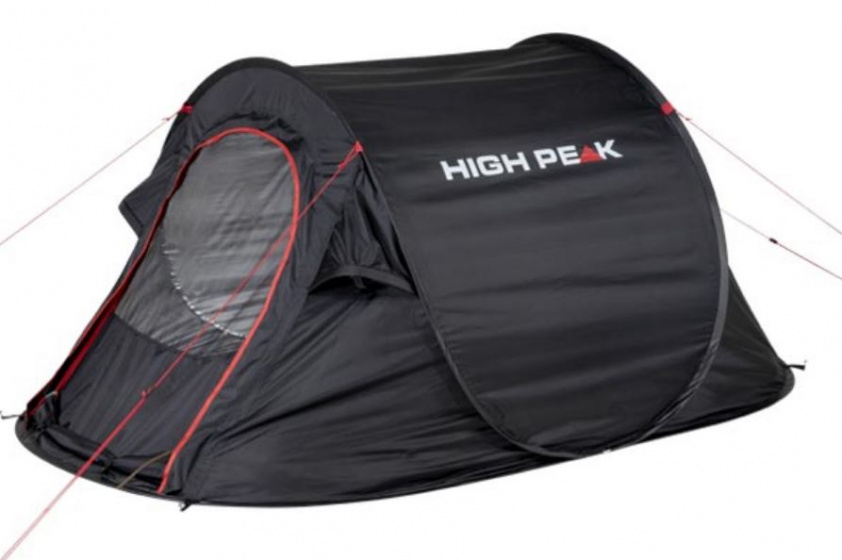 High Peak Vision 2.0 Pop-up Tent 2-person 235 x 140 cm Black