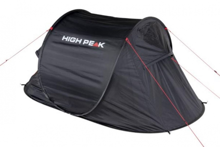 High Peak Vision 2.0 Pop-up Tent 2-person 235 x 140 cm Black