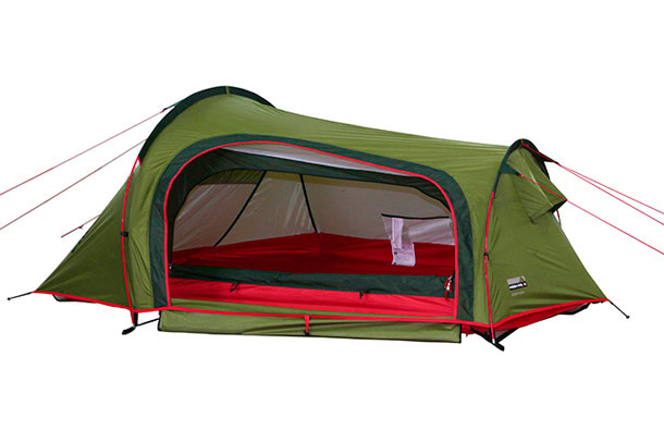 High Peak Sparrow LW Tunnel tent 2-person 260 x 200 cm Green