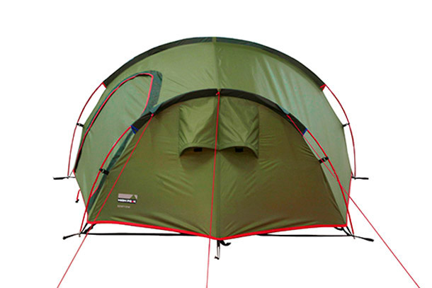 High Peak Sparrow LW Tunnel tent 2-person 260 x 200 cm Green