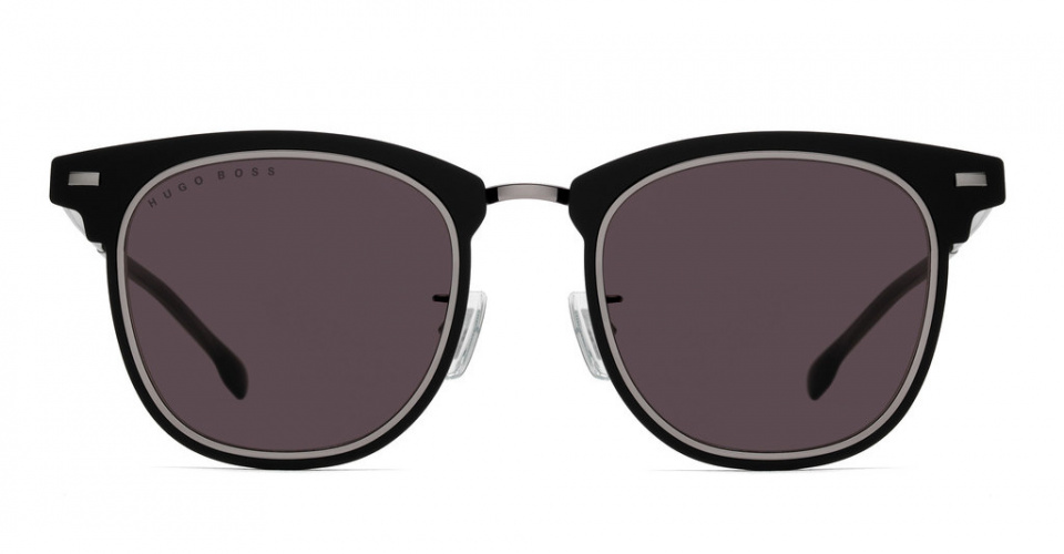 zonnebril heren piloot cat. 2 zwart/paars (1144 F/S)