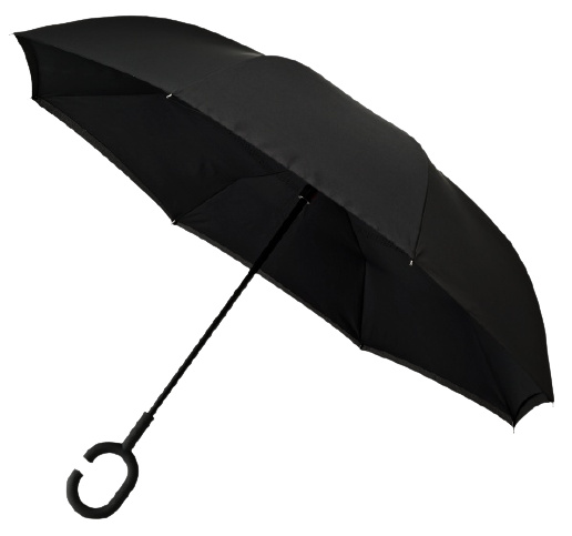 parapluie Inside Out 107 cm polyester noir