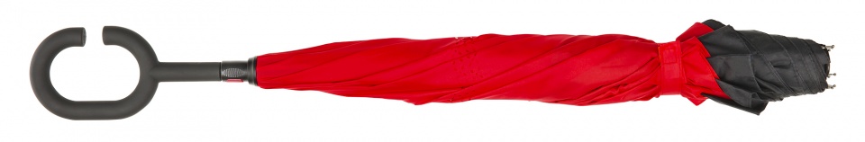 parapluie Inside Out 107 cm polyester rouge/noir