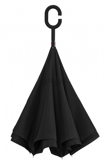 parapluie Inside Out 107 cm polyester noir