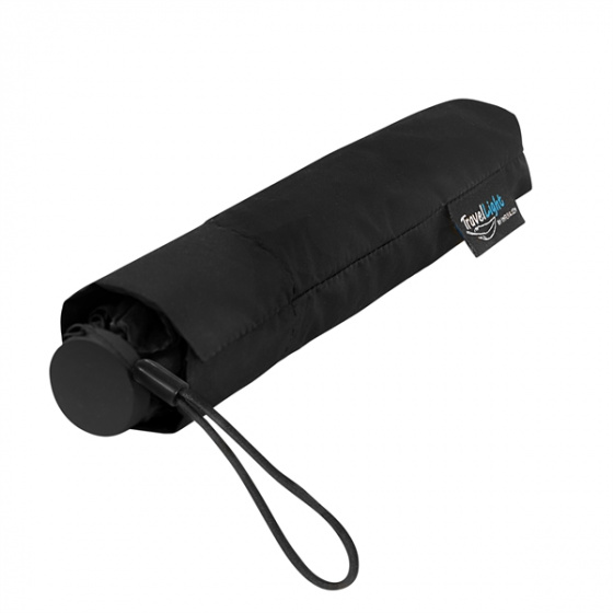 TravelLightparapluie de voyage coupe-vent 90 cm noir