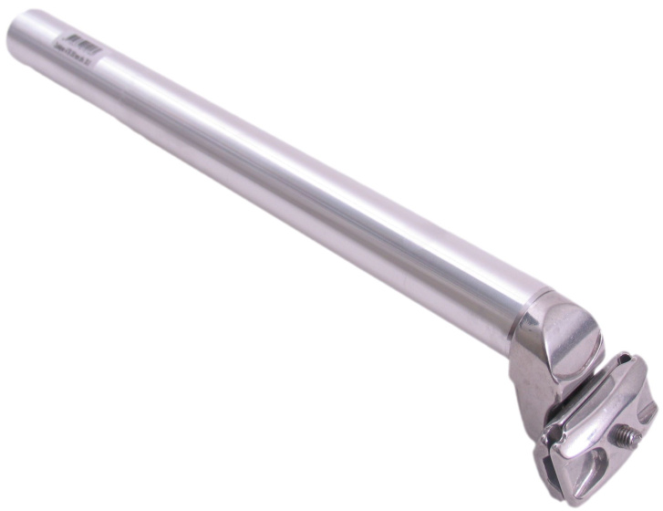 Kalloy Sattelstütze 30,0 x 350 mm Aluminium Silber