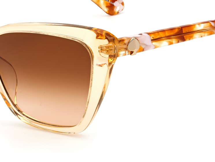 lunettes de soleil Lucca/G/S ladies cat.3 cat-eye cream/brown