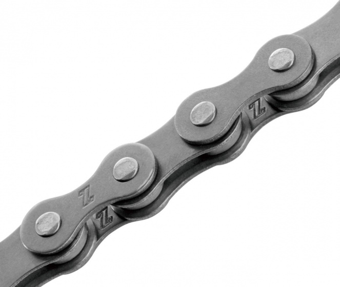 KMC ketting Z1 smal 1/2 x 3/32 inch 112S single speed zilver