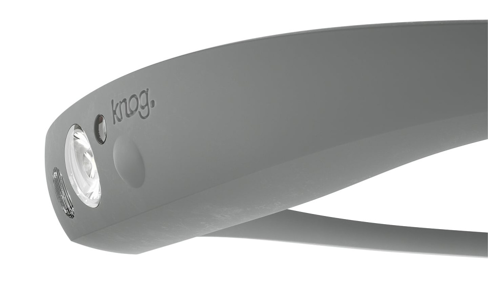 Knog hoofdlamp Quokka led oplaadbaar siliconen lime