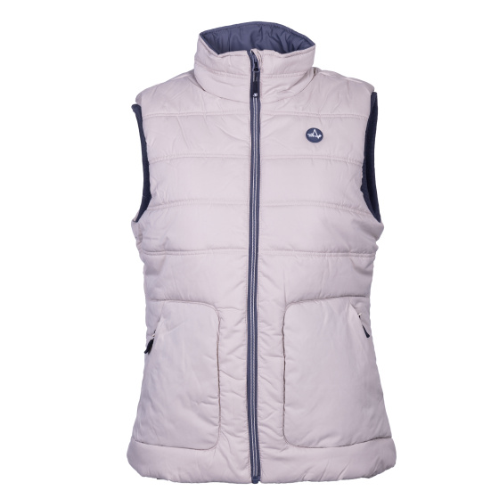 Life Line Tully Fake Down bodywarmer ladies beige size 4XL - Internet ...