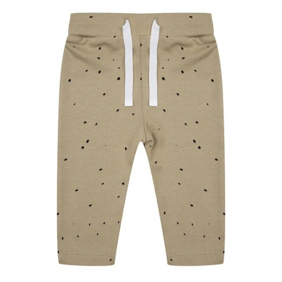 legging Dots junior katoen groen/zwart maat 62