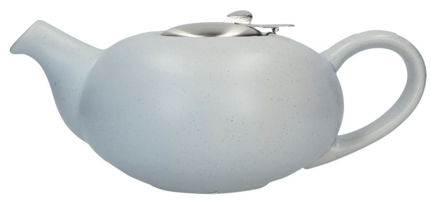 theepot 500 ml keramiek grijs