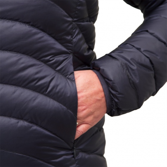 donsjack Optimum Hoody nylon dames navy maat S