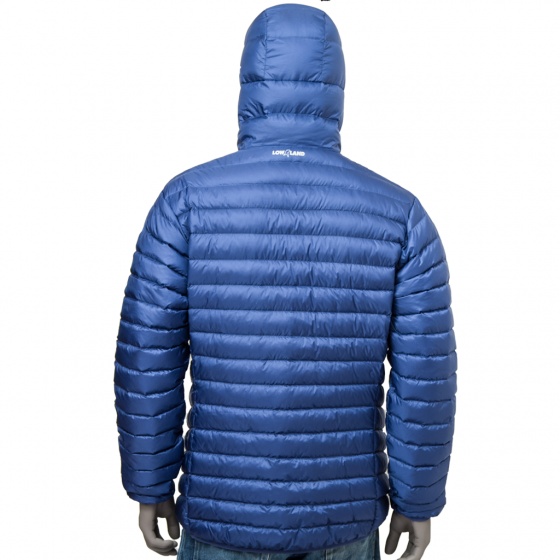 donsjack Optimum Hoody nylon heren blauw maat XXL