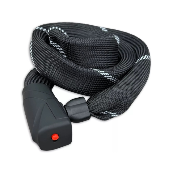 Lynx Bronx Chain Lock with Auto-click System 110 cm Steel Black