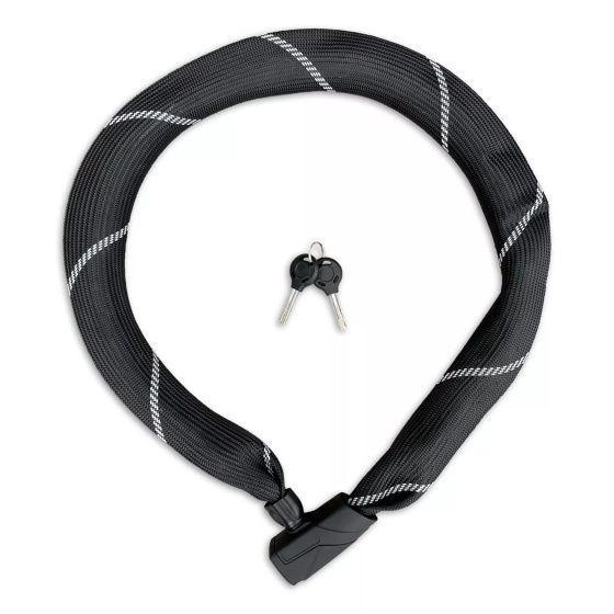 Lynx Bronx Chain Lock with Auto-click System 110 cm Steel Black