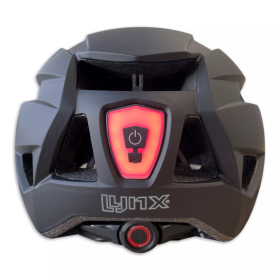 Lynx City Move Bicycle helmet E-bike with LED Rear light Matt black