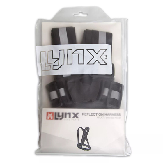 Lynx Reflection harness unisex black size onesize