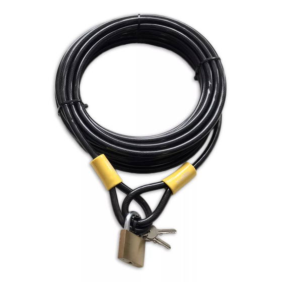 Lynx Spiraalslot 10 Meter x 10 mm Smoke