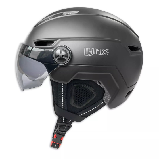 Lynx Visor Pro winter inner lining bicycle helmet black