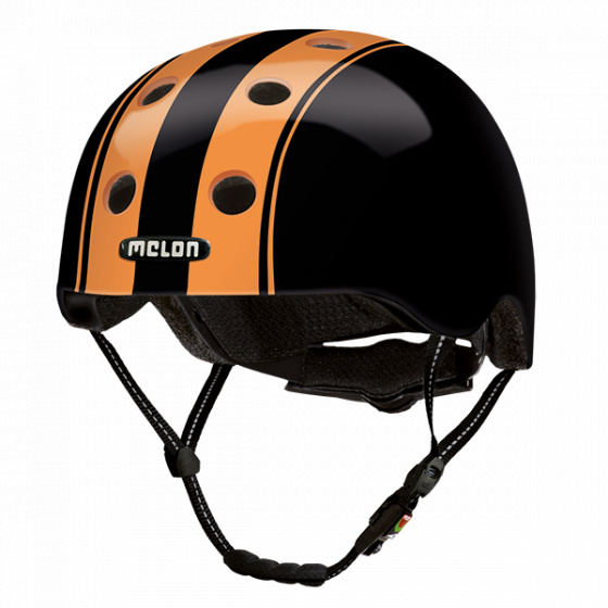 Casque de v&eacute;Urban Active polycarbonate orange taille 46-52 cm