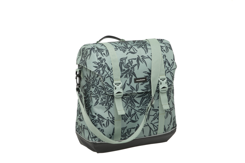 Alba single 21 litre shoulder bag bamboo green