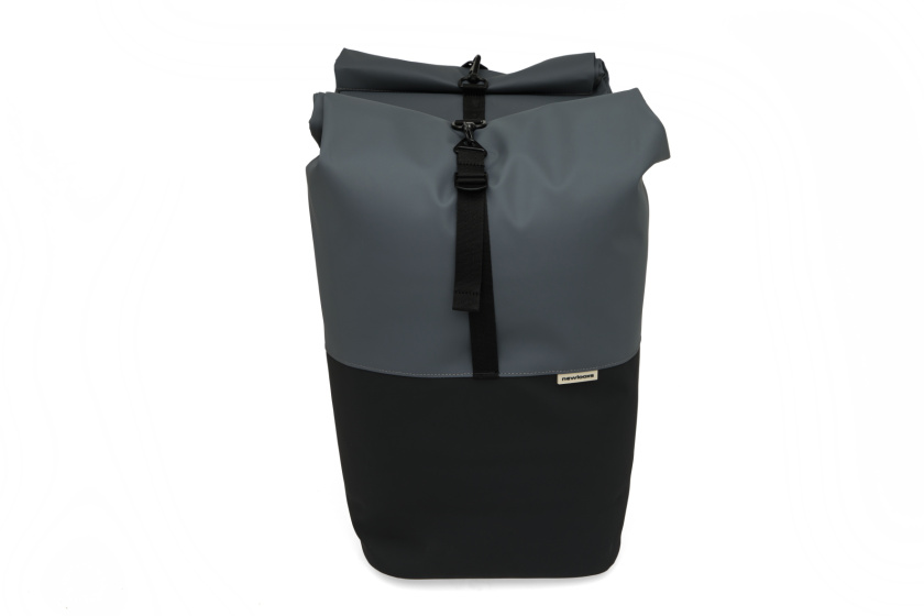 New Looxs Nyborg MIK Double Bicycle Bag 34 Liter Dunkelgrau/Schwarz