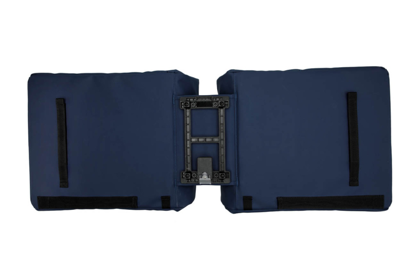 New Looxs Odense MIK Doppel-Fahrradtasche 39 Liter Dunkelblau