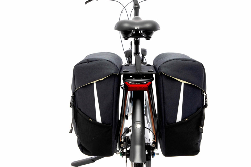New Looxs Sport MIK Doppel-Fahrradtasche 40 Liter Schwarz