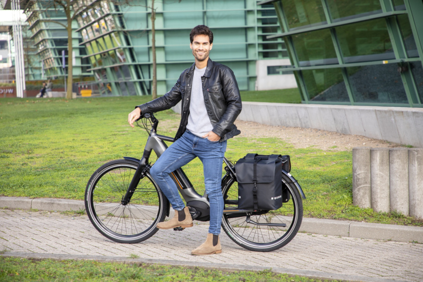 New Looxs Odense Double Bicycle Bag 39 Liter Schwarz