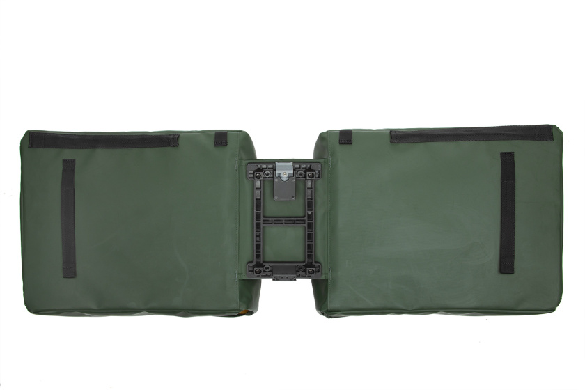 New Looxs Odense Doppel-Fahrradtasche MIK Adapter 39 Liter Schwarz