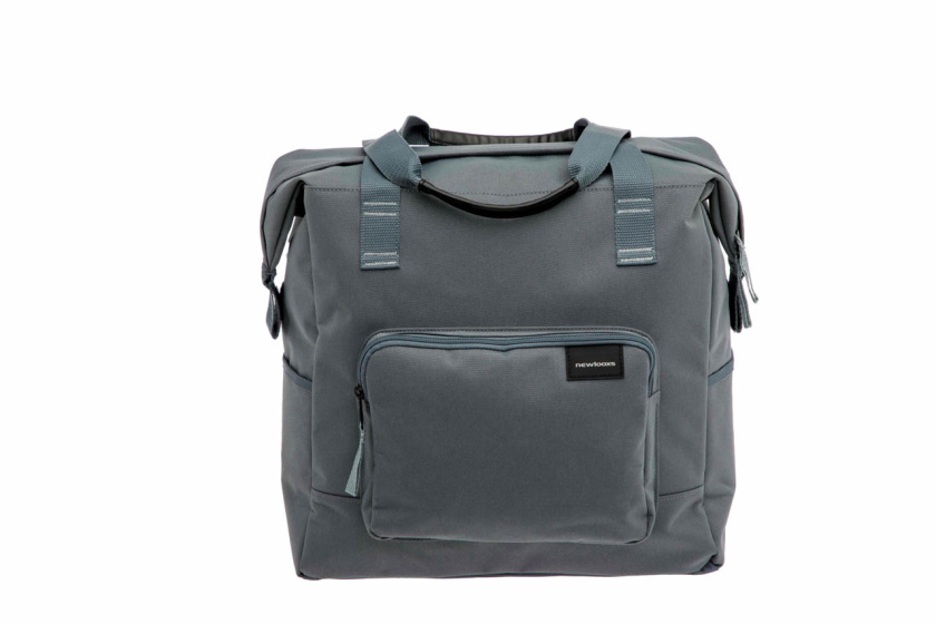 New Looxs Tulum Camella Shopper Fietstas 26 Liter Pet Grijsgroen