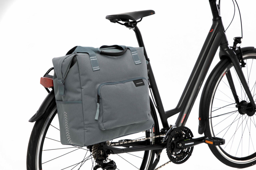 New Looxs Tulum Camella Shopper Fietstas 26 Liter Pet Grijsgroen